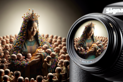 alt_text: Seorang ibu dengan banyak bayi, representasi dari ambisi dinasti melalui ibu pengganti.