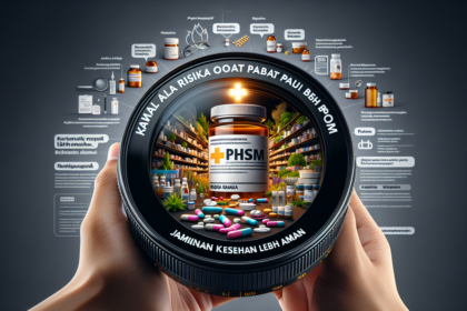 alt_text: "Banner Kanal Risiko Obat Palsu BPOM: Jaminan Kesehatan Lebih Aman."