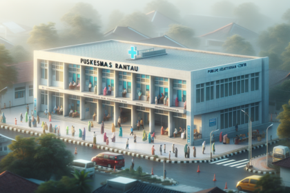alt_text: Puskesmas Rantau kembali beroperasi untuk memulihkan kesehatan publik.