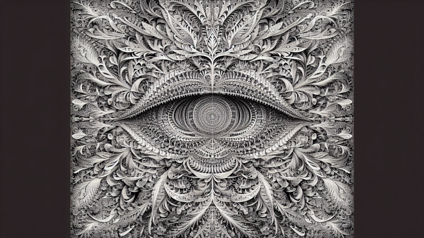 alt_text: Tes mata dengan gambar tersembunyi untuk menguji ketajaman penglihatan.