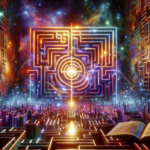 ```alt_text "Puzzle rumit dengan satu jalur benar, menantang kecerdasan dan ketelitian." ```