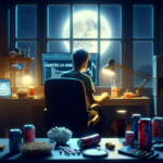 alt_text: Dampak kurang tidur dan konsumsi minuman manis pada kesehatan Gen Z.