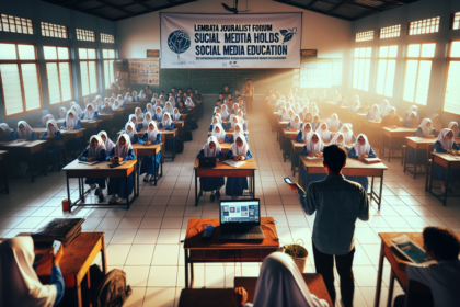 alt_text: Siswa SMKN 1 Nubatukan belajar analisis kritis media sosial dalam sesi edukasi interaktif.