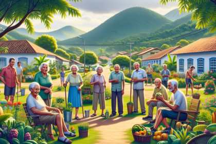 alt_text: Penduduk Brasil yang berumur panjang, hasil penelitian genetika tentang penuaan sehat.