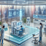 alt_text: Klinik futuristik MT Haryono Jakarta dengan desain modern dan teknologi canggih.