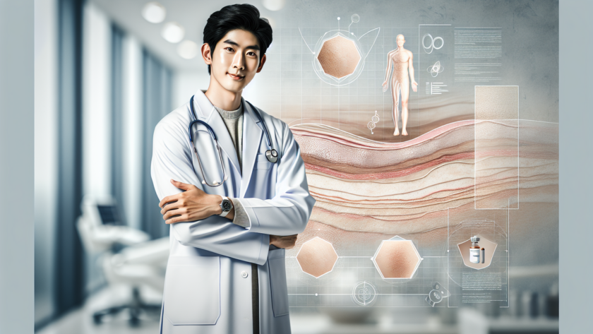 alt_text: Wanita memegang cermin, mengecek kulit wajah, mencari tanda kesehatan yang sering diabaikan.