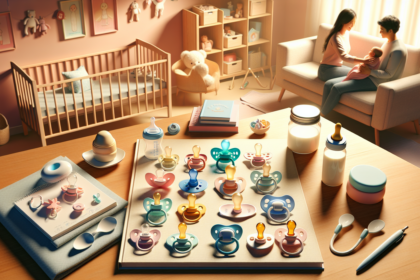 alt_text: Dot orthodontic bayi yang dirancang untuk kenyamanan dan kesehatan gigi si kecil.