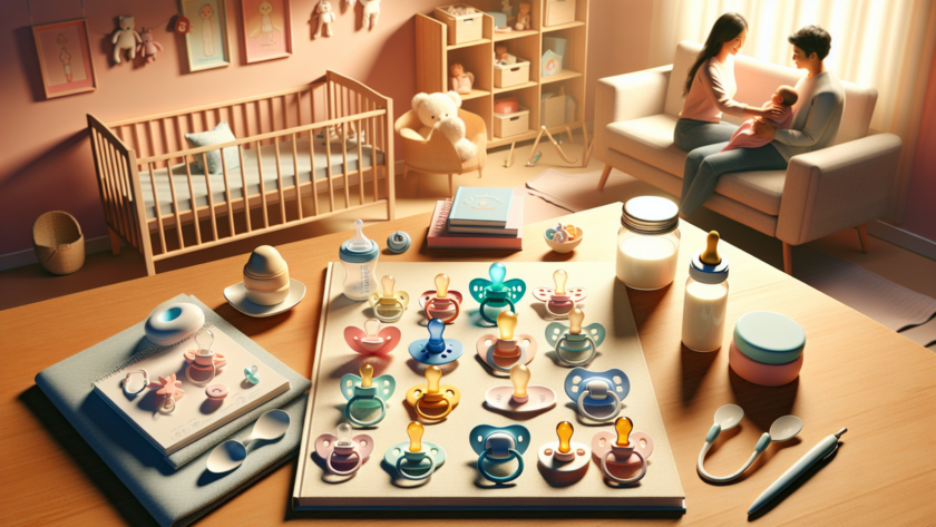 alt_text: Dot orthodontic bayi yang dirancang untuk kenyamanan dan kesehatan gigi si kecil.