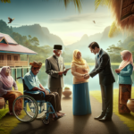 alt_text: Pelatihan difabel menuju kemandirian melalui bantuan tunai dan keterampilan wirausaha.