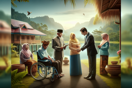 alt_text: Pelatihan difabel menuju kemandirian melalui bantuan tunai dan keterampilan wirausaha.