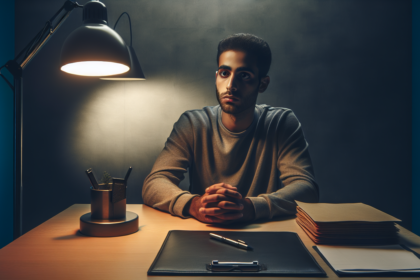 alt_text: Sidang pra peradilan debt collector Matel berlangsung di PN Gresik.