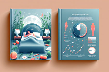 alt_text: Ilustrasi tidur nyenyak, seimbang dengan pola makan, sebagai kunci penurunan berat badan alami.