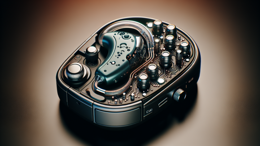 alt_text: Alat bantu dengar AI canggih menggantikan model lama, meningkatkan kualitas suara dan kenyamanan.