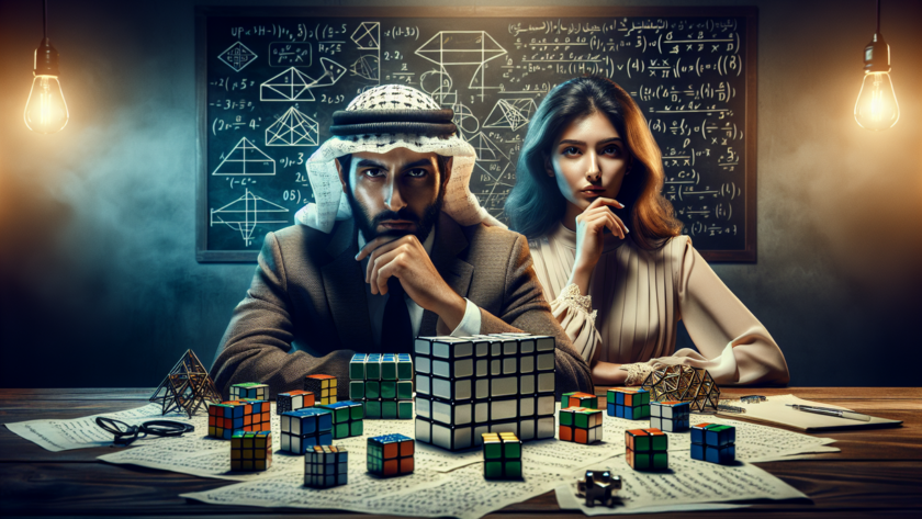 alt_text: Sekelompok orang memecahkan teka-teki bersama sambil melatih logika dengan cara menyenangkan.