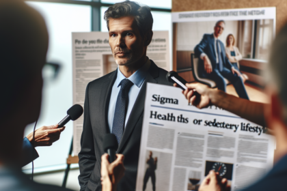 alt_text: Trump bicara soal kesehatan dan gaya hidup kurang aktif di hadapan media.