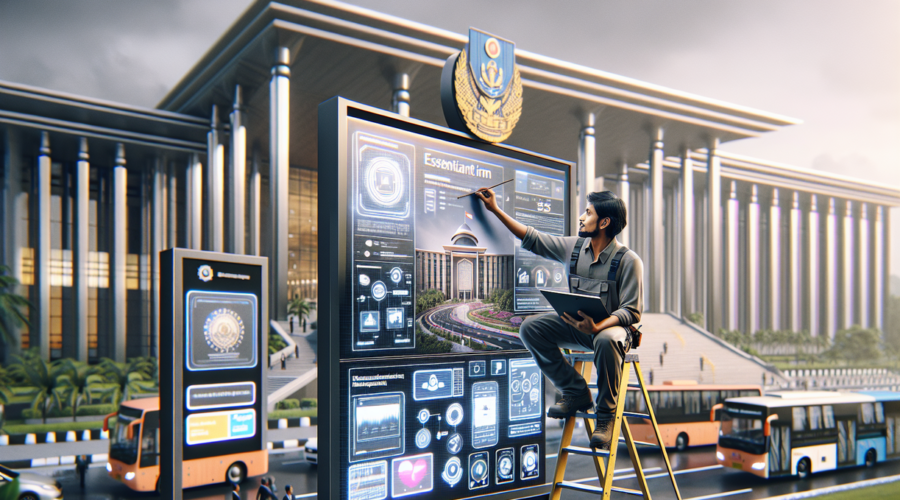 alt_text: "Infografis tentang pentingnya keterbukaan publik melalui pemrograman dan teknologi transparansi."