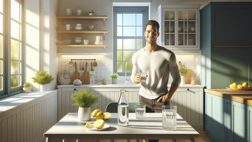 alt_text: "5 alasan penting minum air putih saat perut kosong untuk kesehatan optimal."