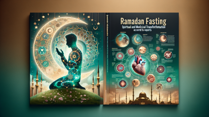 alt_text: Infografis tentang perubahan tubuh dan manfaat kesehatan saat puasa Ramadan.