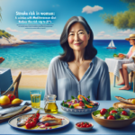 alt_text: "Pola makan Mediterania, kaya sayur dan ikan, bantu langsing dan cegah risiko stroke."