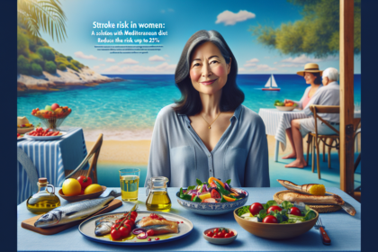 alt_text: "Pola makan Mediterania, kaya sayur dan ikan, bantu langsing dan cegah risiko stroke."