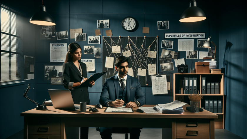 alt_text: Kapolres Sibolga AKBP Eddy Inganta berbincang tentang pengawasan penyidikan di kantornya.