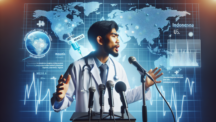 alt_text: Kasus campak meningkat, faktor penyebabnya antara lain vaksinasi rendah dan kepadatan populasi.