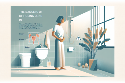 alt_text: Menahan pipis dapat menyebabkan infeksi saluran kemih, jaga kesehatan dengan buang air kecil tepat waktu.