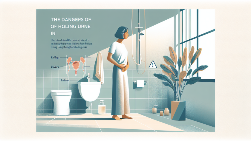 alt_text: Menahan pipis dapat menyebabkan infeksi saluran kemih, jaga kesehatan dengan buang air kecil tepat waktu.