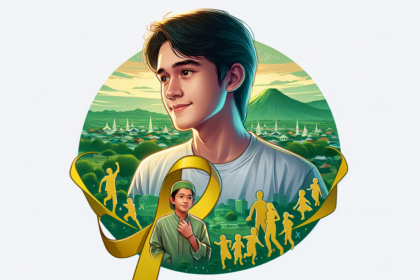 "alt_text": "Anak berjuang melawan kanker ginjal sejak kecil, penuh keberanian dan harapan."