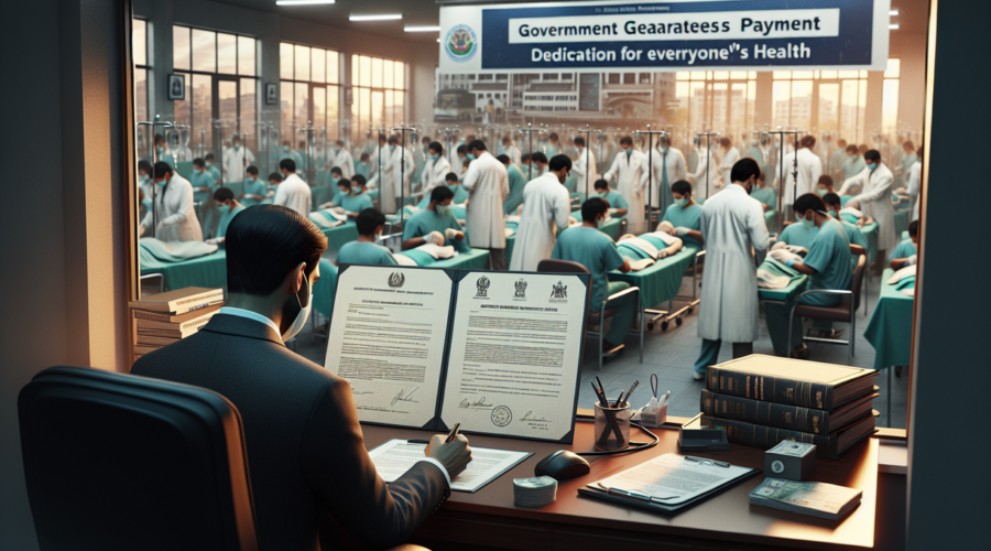 alt_text: Pasien menerima layanan kesehatan darurat; haknya dilindungi tanpa memandang status BPJS.