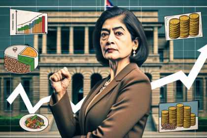 alt_text: "Program makan bergizi gratis mengalami kendala anggaran, meski janjikan manfaat kesehatan."