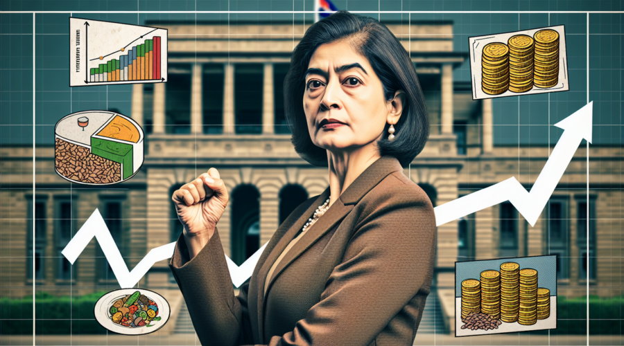 alt_text: "Program makan bergizi gratis mengalami kendala anggaran, meski janjikan manfaat kesehatan."