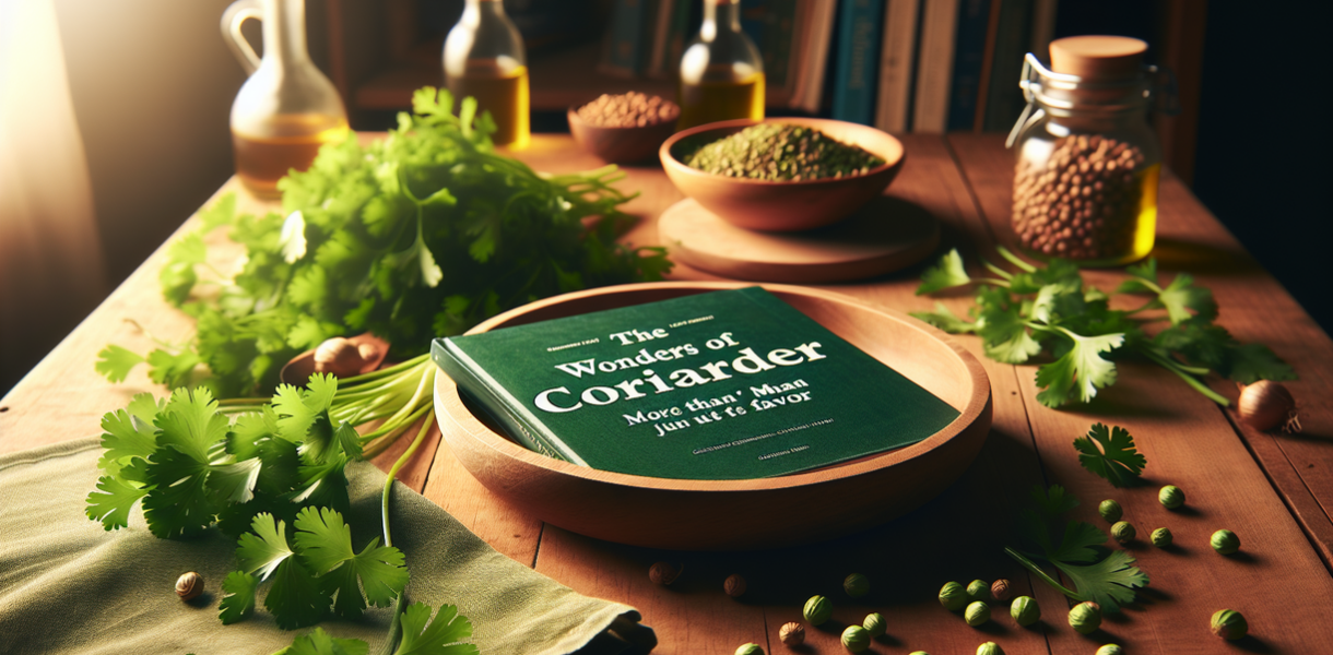 alt_text: Biji ketumbar, sumber kesehatan: menyehatkan jantung, melancarkan pencernaan.