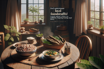 alt_text: Menu sahur lokal sederhana dengan pilihan sehat untuk kesehatan optimal.