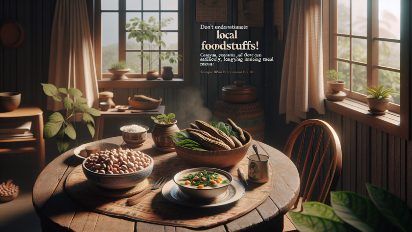 alt_text: Menu sahur lokal sederhana dengan pilihan sehat untuk kesehatan optimal.