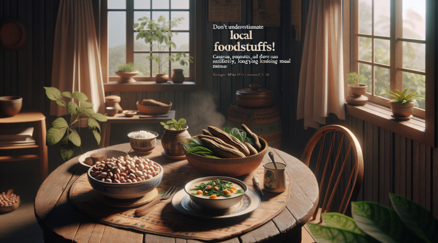 alt_text: Menu sahur lokal sederhana dengan pilihan sehat untuk kesehatan optimal.