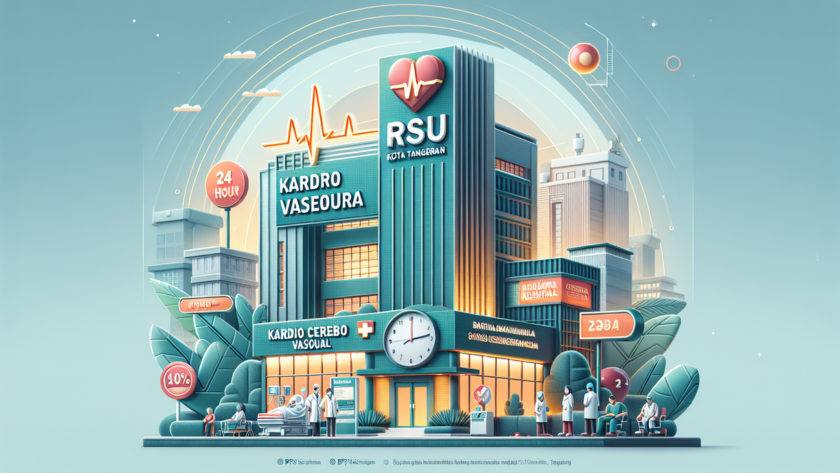 alt_text: Acara kesehatan fokus jantung dan stroke di Tangerang, berjudul "Revolusi Health".