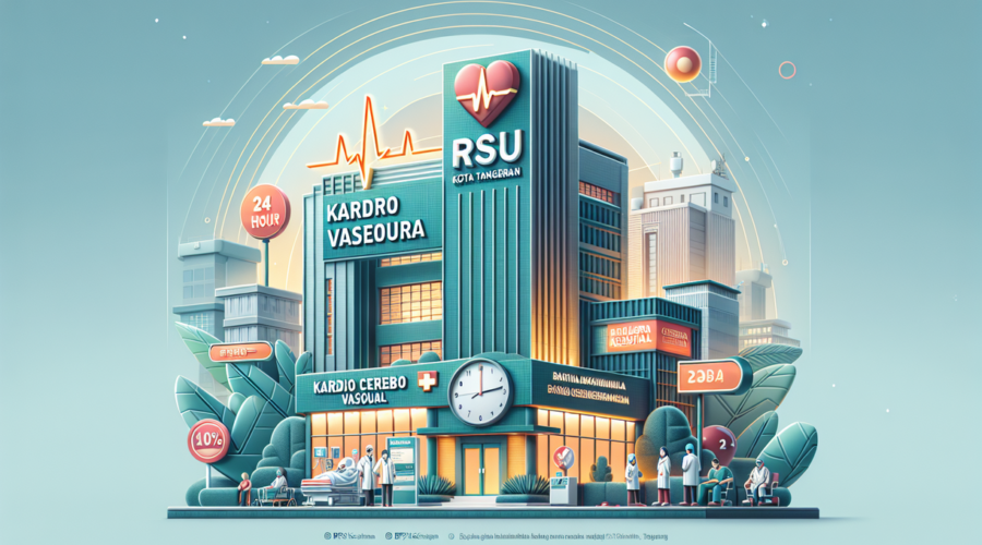 alt_text: Acara kesehatan fokus jantung dan stroke di Tangerang, berjudul "Revolusi Health".