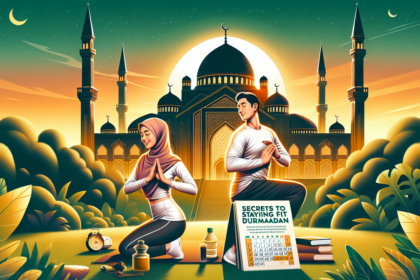 alt_text: Olahraga saat puasa: pilih waktu yang tepat agar tetap bertenaga sepanjang hari.