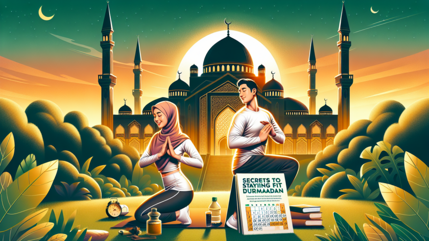 alt_text: Olahraga saat puasa: pilih waktu yang tepat agar tetap bertenaga sepanjang hari.