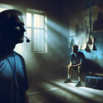 alt_text: "Atlet tebing duduk diam, memikirkan pelecehan di Pelatnas yang mempengaruhi mental dan fisiknya."