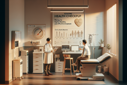 alt_text: Pemeriksaan kesehatan rutin dilakukan untuk mendeteksi masalah lebih awal dan menjaga kesejahteraan.