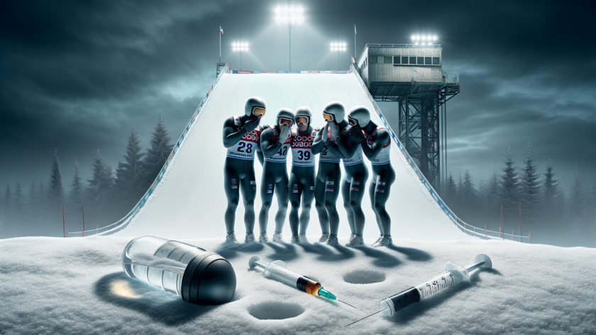 alt_text: Insiden seragam pengguna celana ketat merusak momen Olimpiade, memicu kontroversi publik.