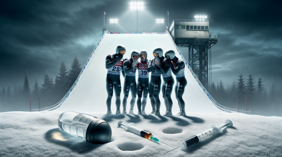 alt_text: Insiden seragam pengguna celana ketat merusak momen Olimpiade, memicu kontroversi publik.