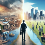 alt_text: Warga desa berkumpul mendengarkan psikolog berbagi tips ketangguhan mental.