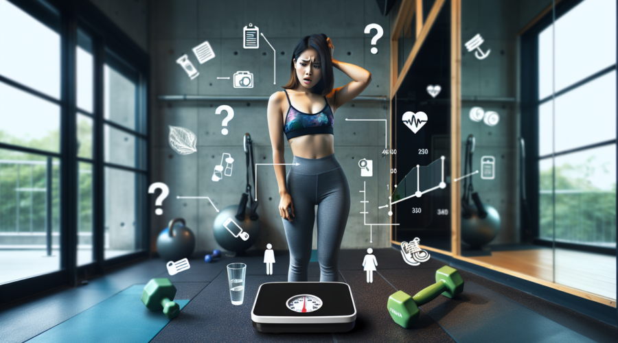 alt_text: Seorang berolahraga rutin, tapi berat badan tetap sulit turun; mencari cara efektif lainnya.