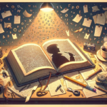 "alt_text": "Tes psikologis dengan kata tunggal, mengungkapkan sisi tersembunyi melalui cermin."