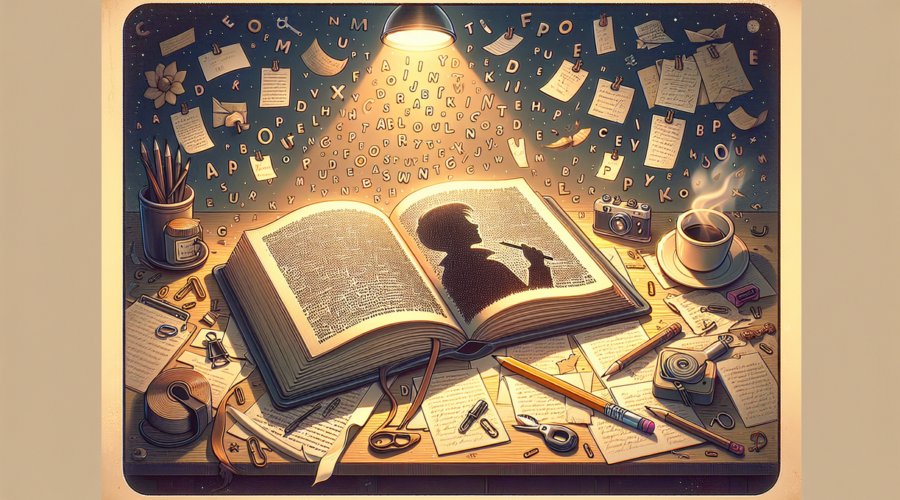 "alt_text": "Tes psikologis dengan kata tunggal, mengungkapkan sisi tersembunyi melalui cermin."