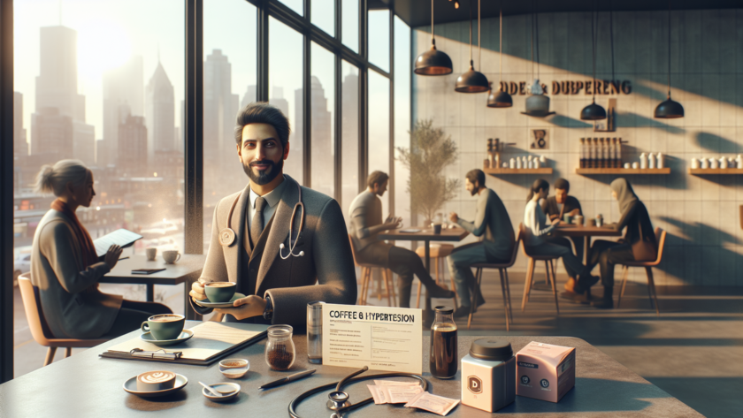 alt_text: Enam tips aman minum kopi untuk penderita hipertensi, seperti batasi kafein dan konsultasi dokter.