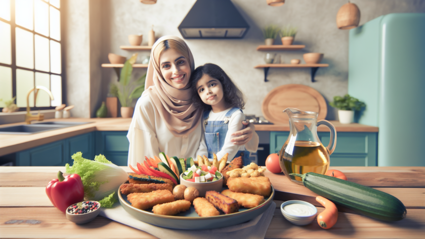 alt_text: Gorengan rumah lebih sehat untuk puasa, kontrol bahan dan minim minyak berlebih.